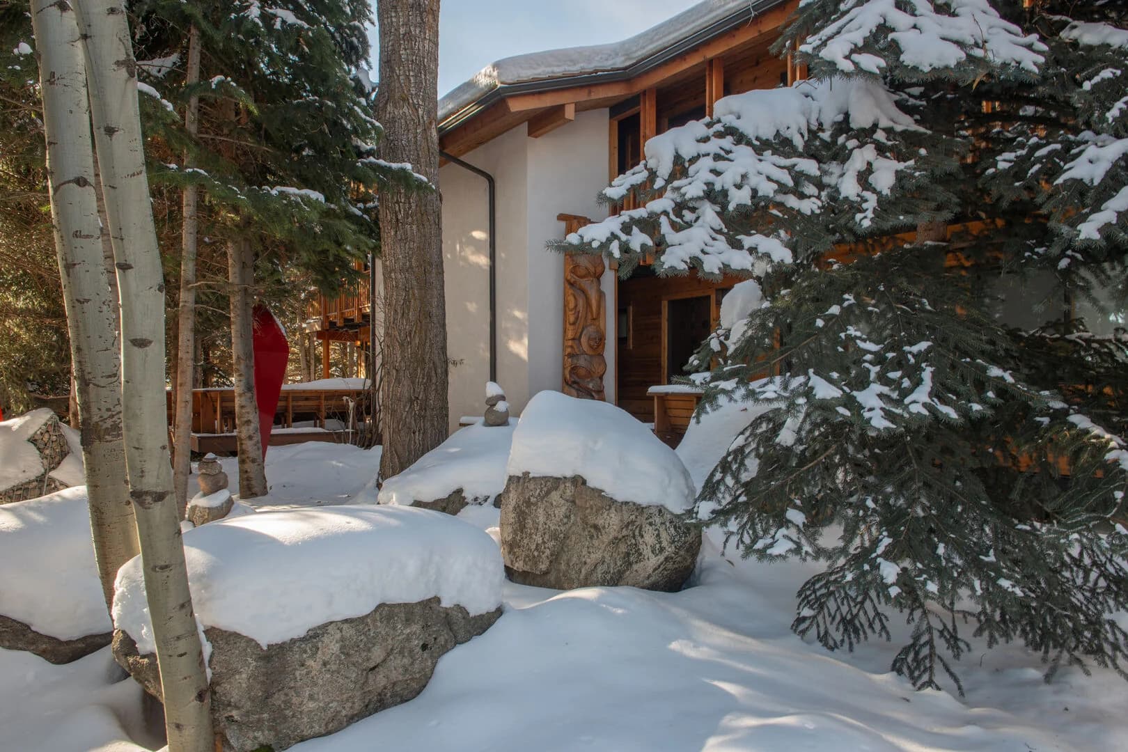 La Choumine Winter Exterior