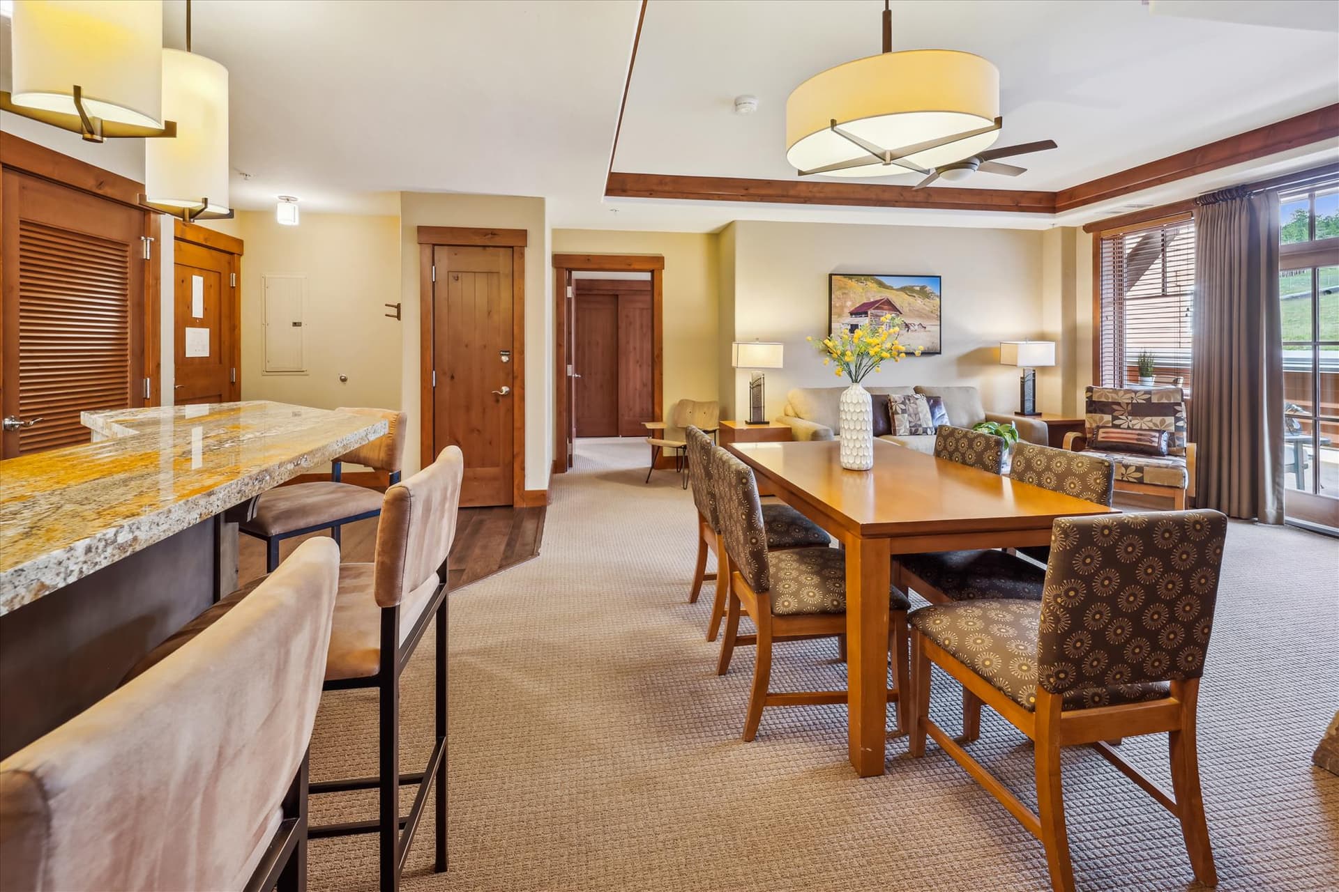 Dining Area - One Ski Hill Place 8307 - Breckenridge Vacation Rental