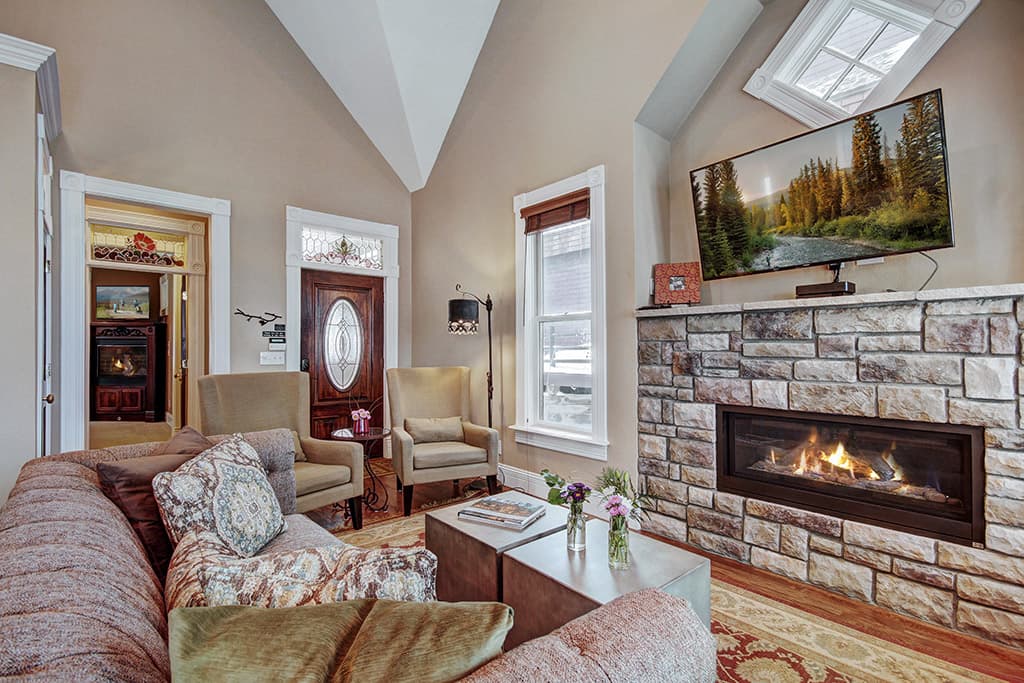 Living Area - Ridge Street Lookout - Breckenridge Vacation Rental