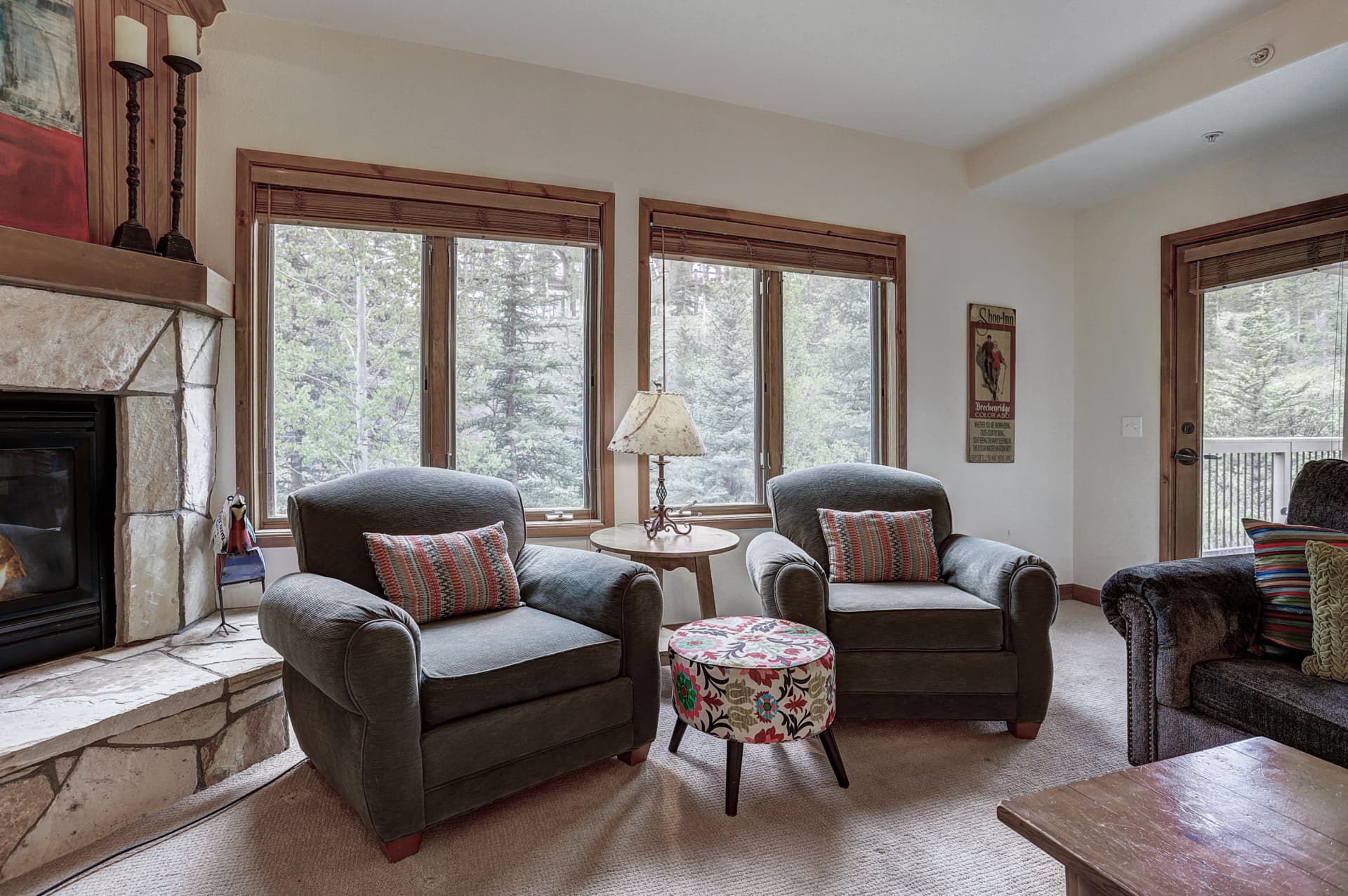Living Room, Tyra Riverbend 213, Breckenridge Vacation Rental