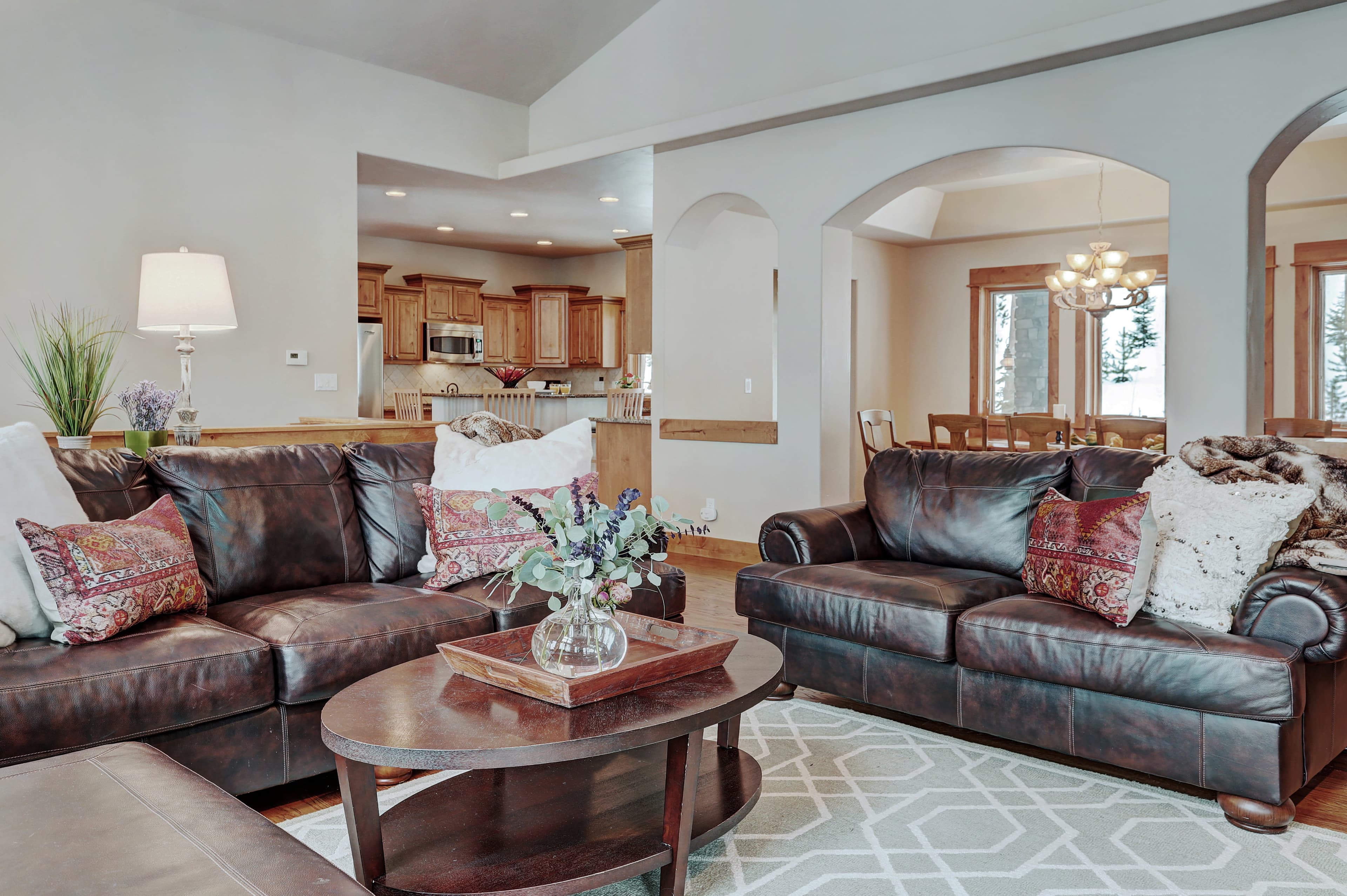 Living Room - Highlands Trail House - Breckenridge Vacation Rental