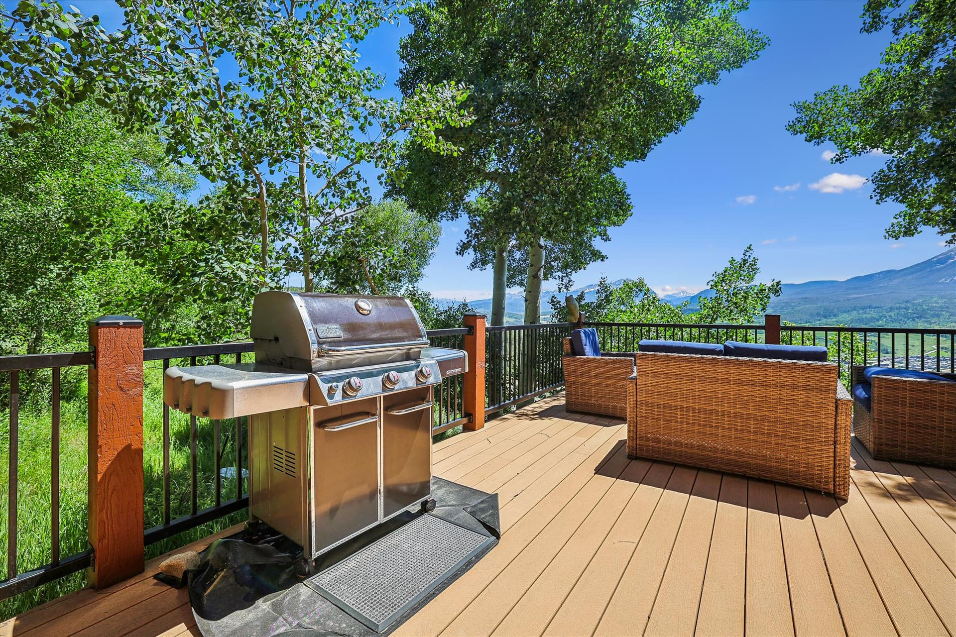 Deck - Hamilton Creek Cabin - Silverthorne Vacation Rental