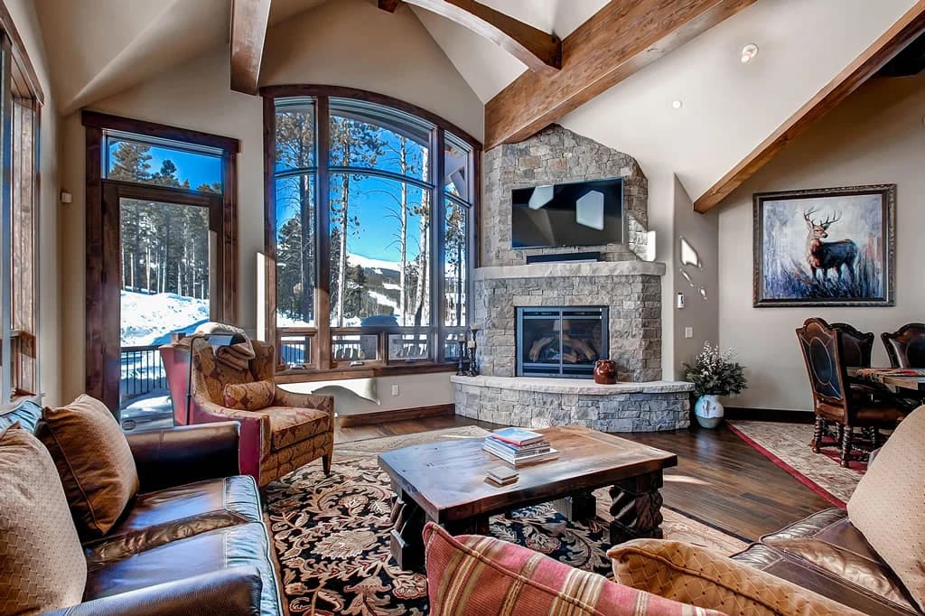 Living Room, Slopeside Manor, Breckenridge Vacation Rental