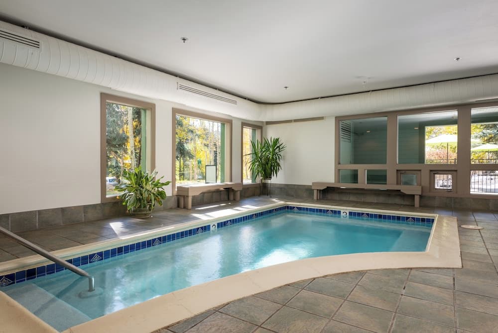 Indoor spa tub
