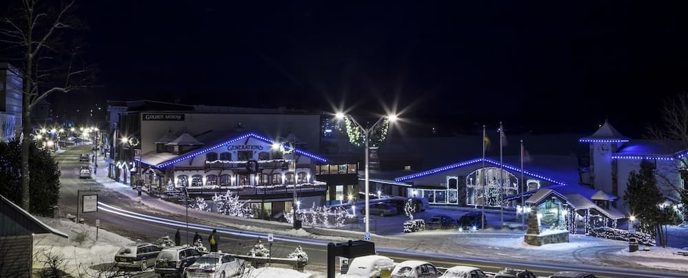 Front of property - evening/night