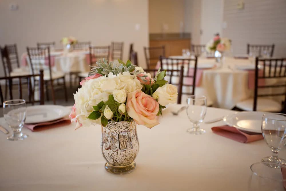Indoor wedding