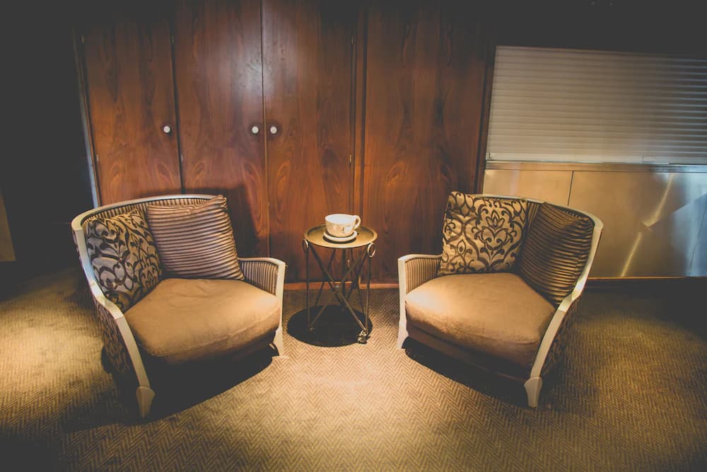 Lobby sitting area