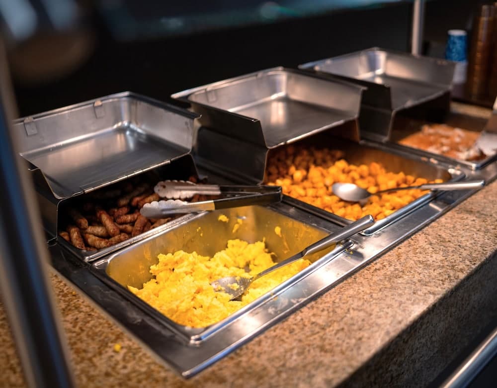 Breakfast buffet