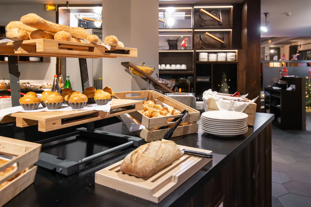 Breakfast buffet