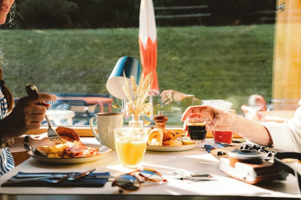 Breakfast buffet