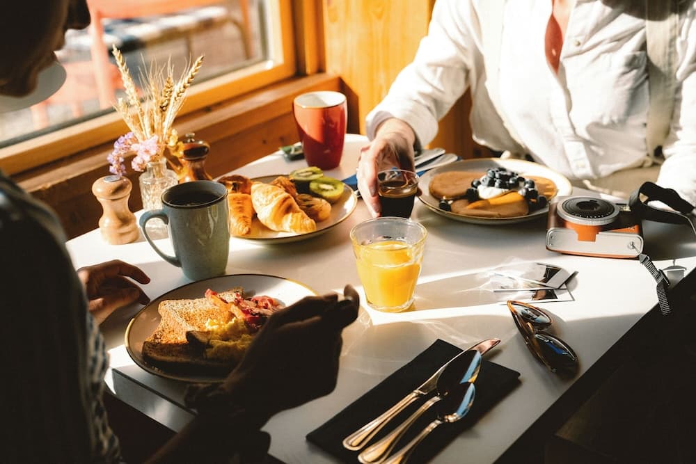 Breakfast buffet