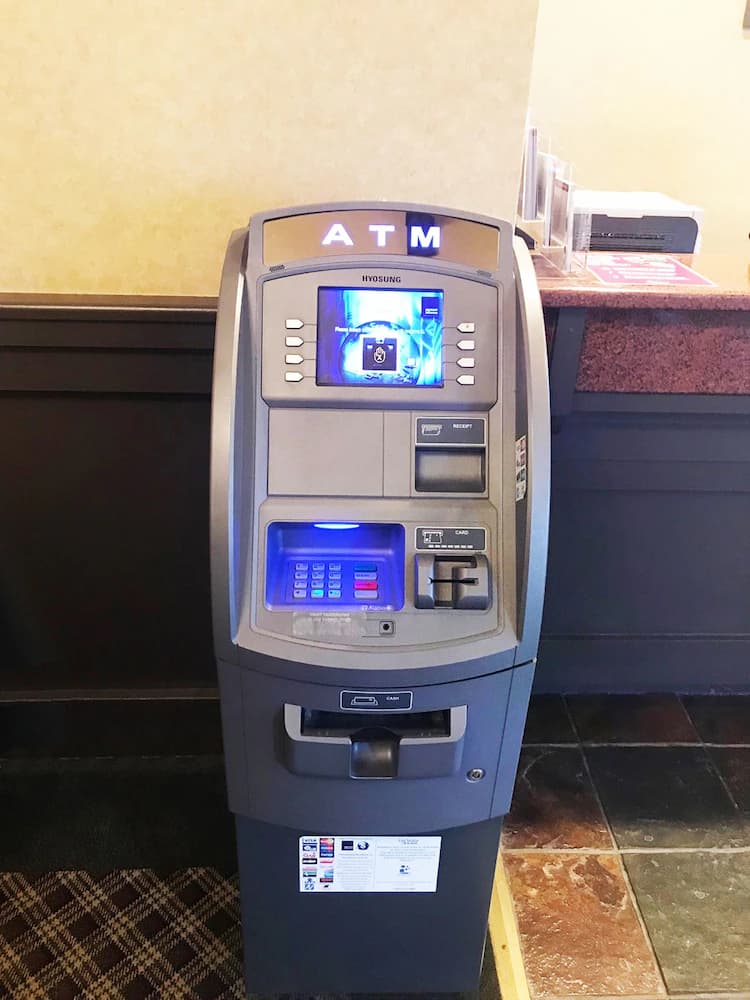 ATM/banking on site