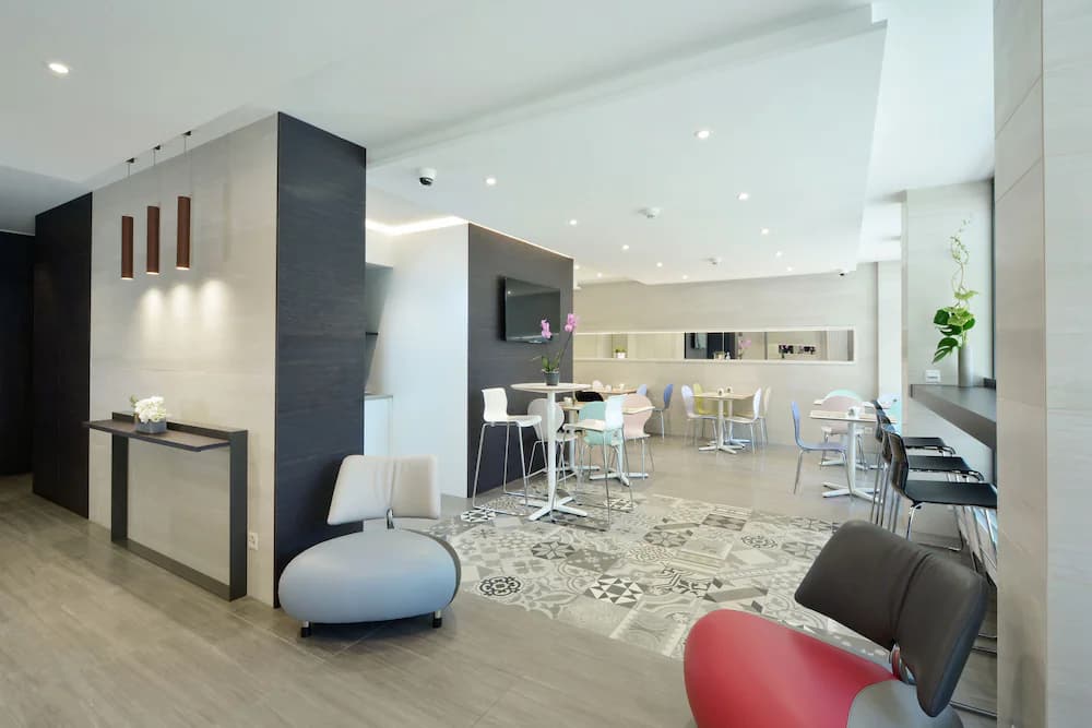 Lobby sitting area