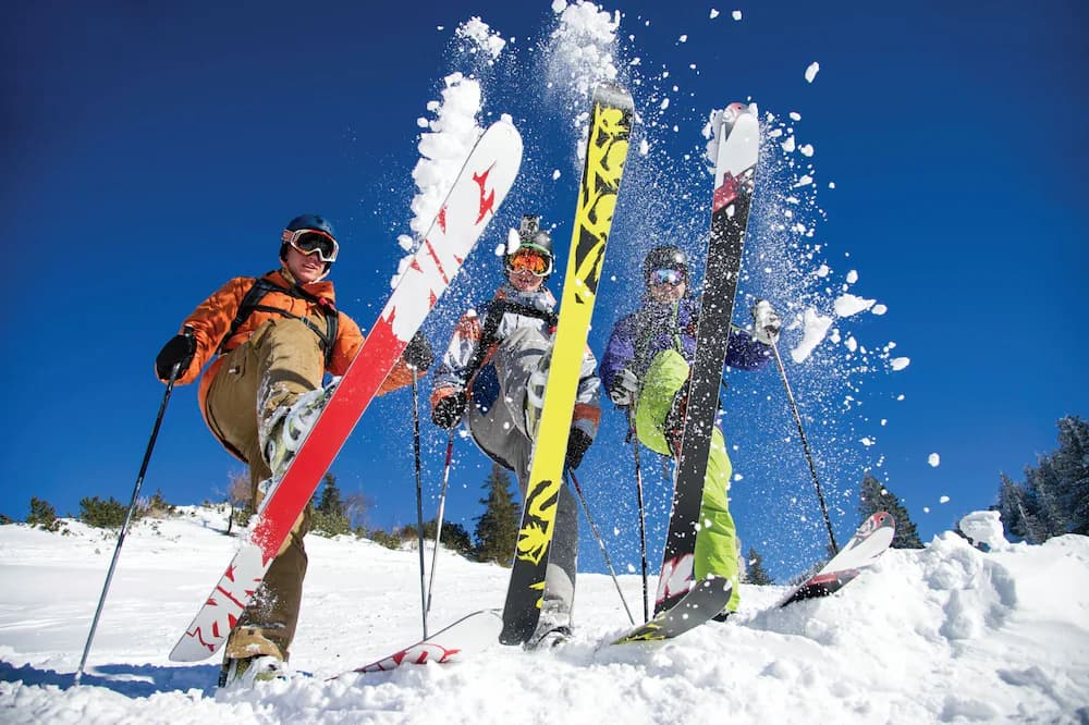 Skiing