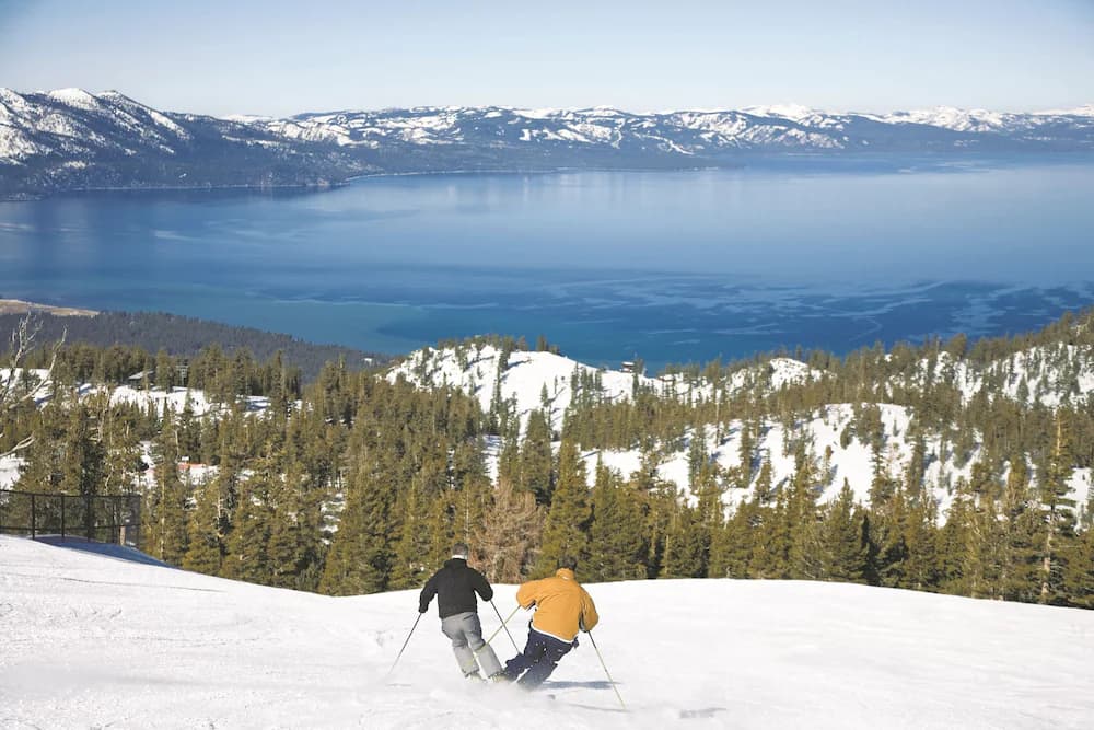 Skiing
