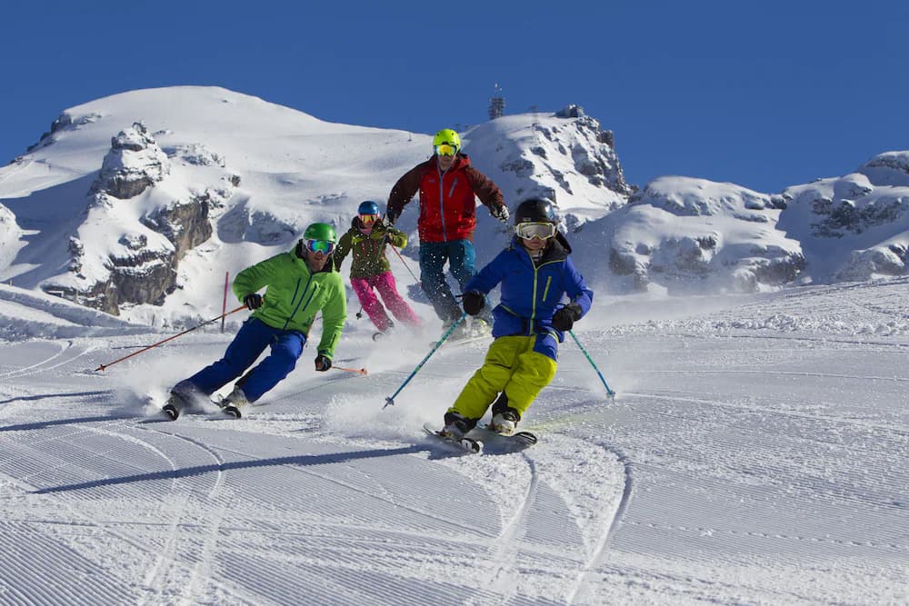 Skiing
