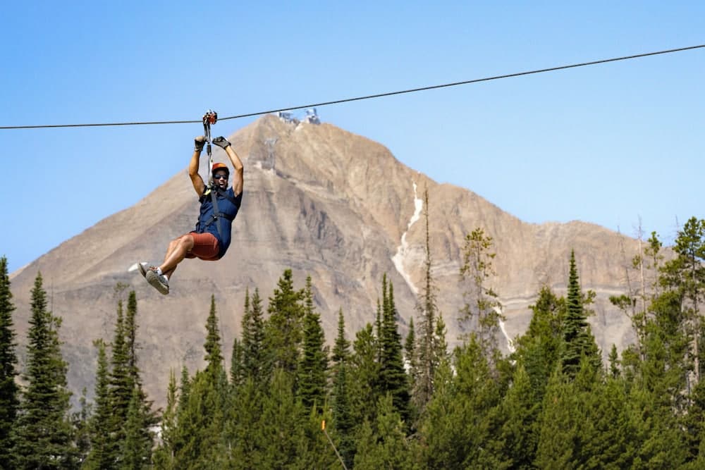 Ziplining