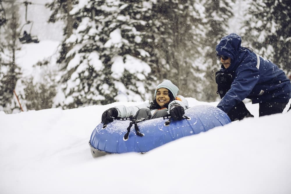 Snow tubing