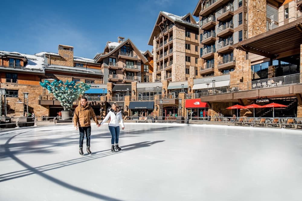 Ice skating