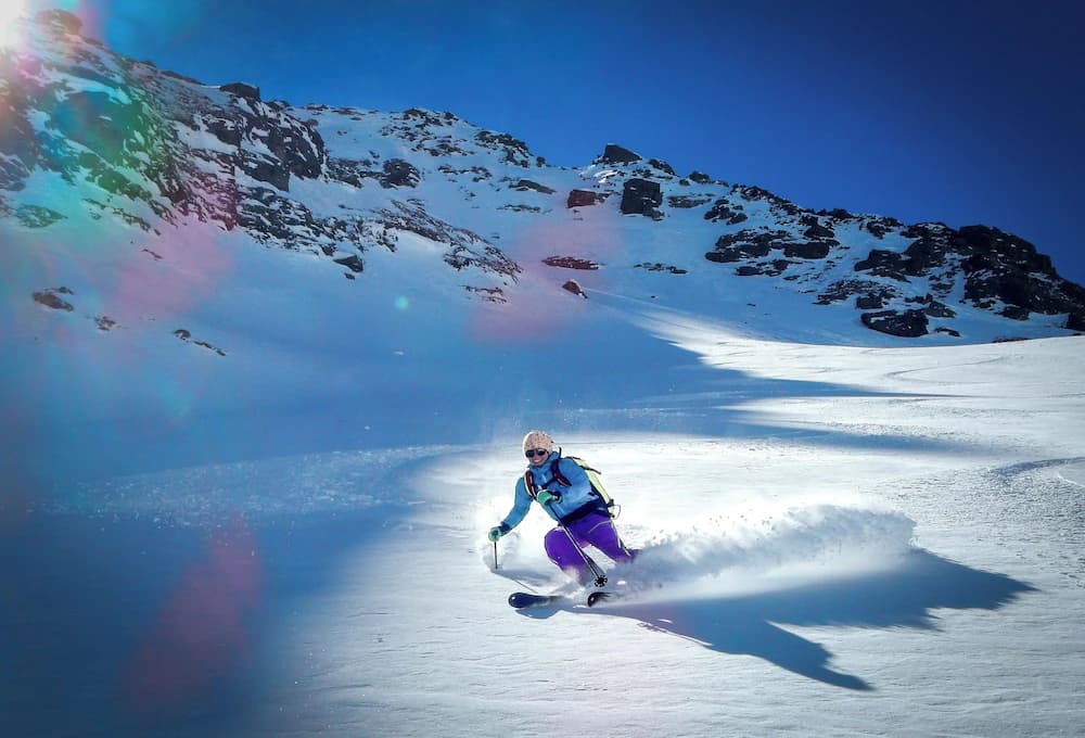 Skiing