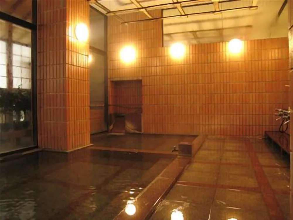 Indoor spa tub