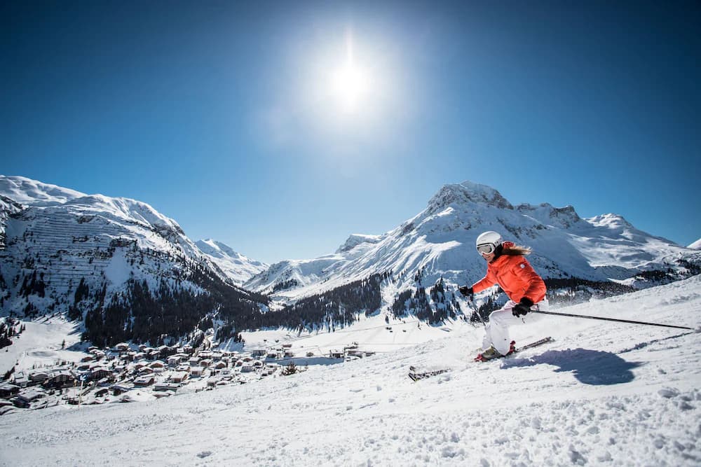 Skiing