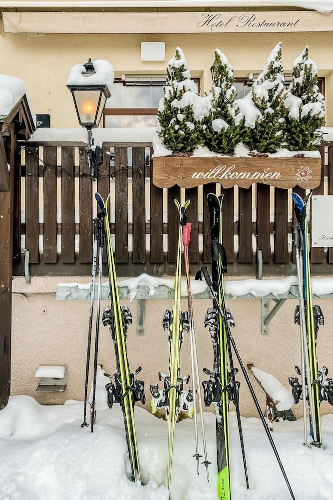 Skiing