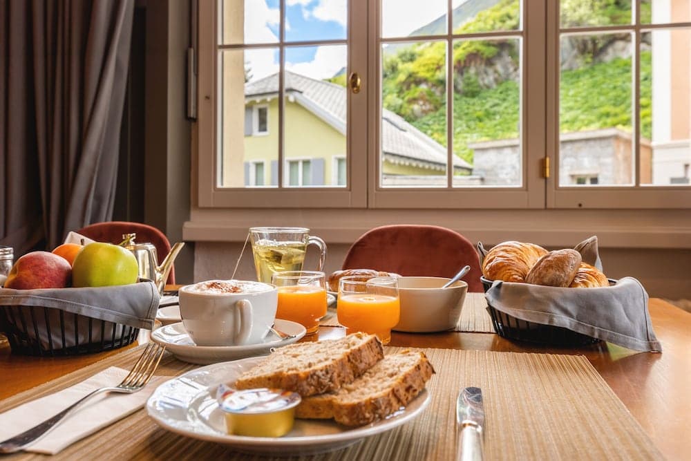 Breakfast area