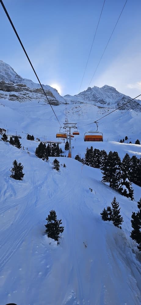 Skiing
