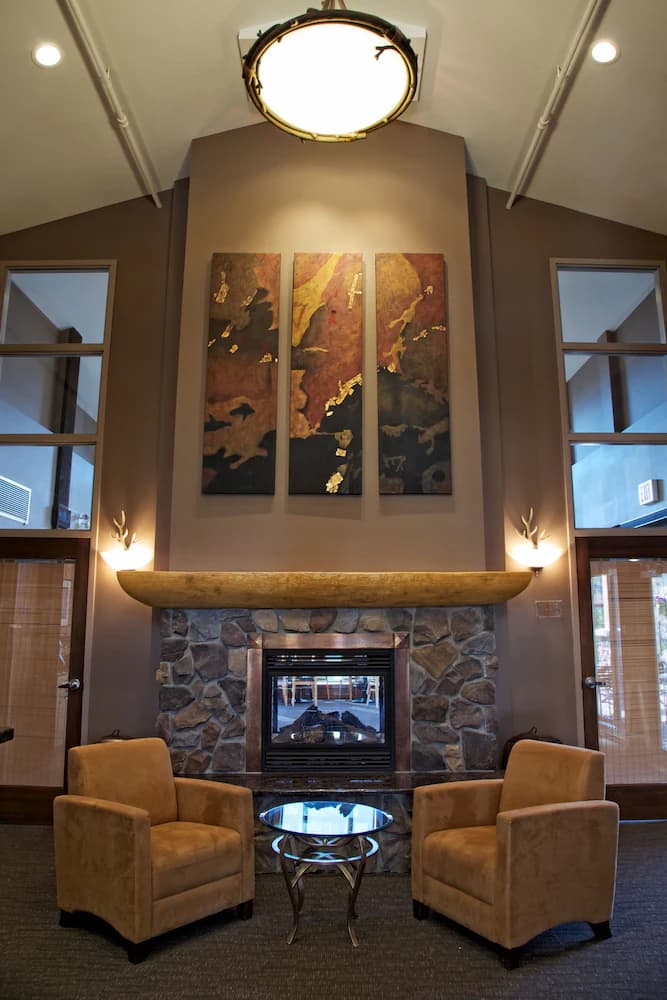 Interior entrance