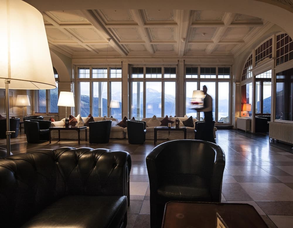 Lobby sitting area