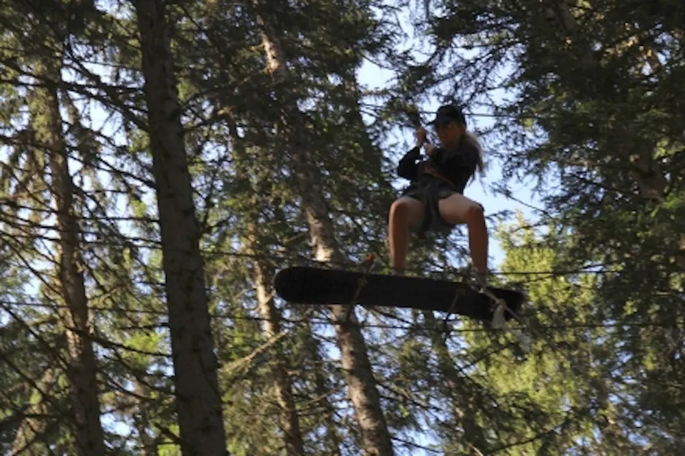 Ziplining