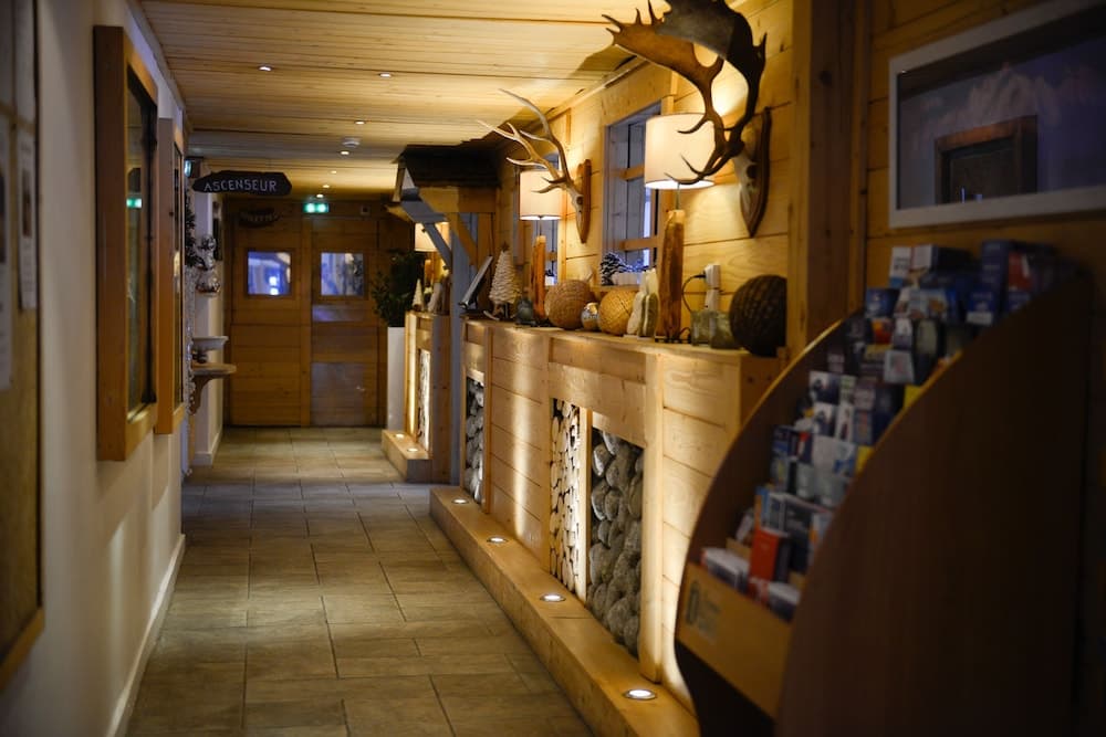 Interior entrance