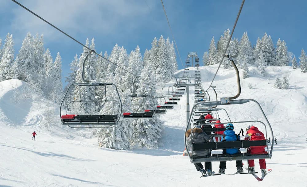 Skiing