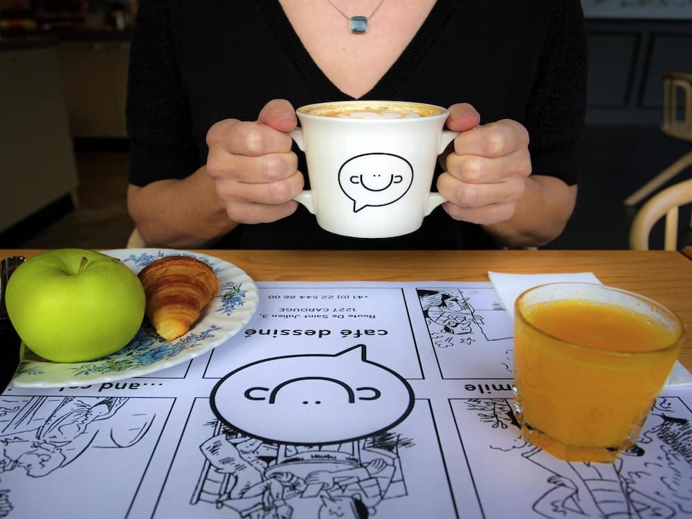 Breakfast area