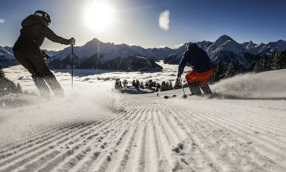 Skiing
