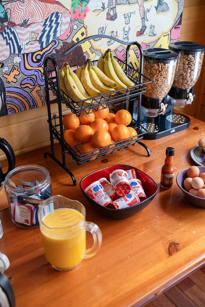 Breakfast buffet