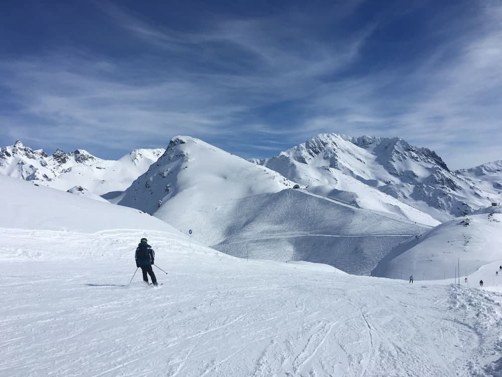 Skiing