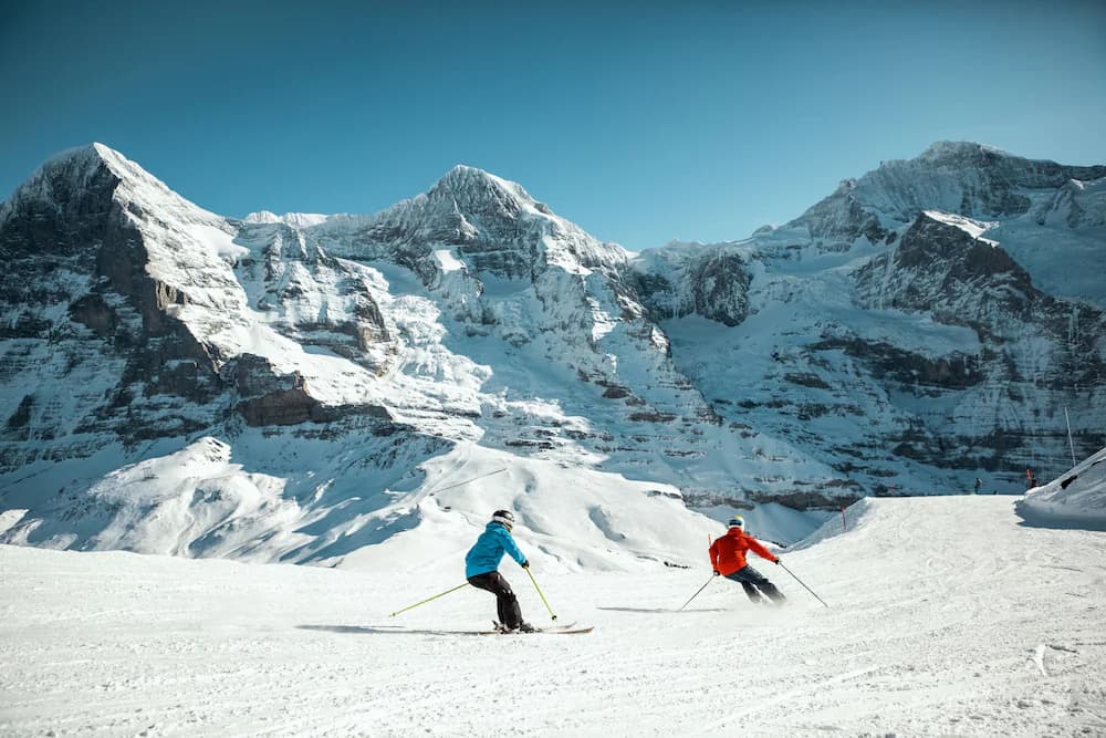 Skiing