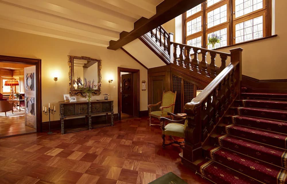 Interior entrance