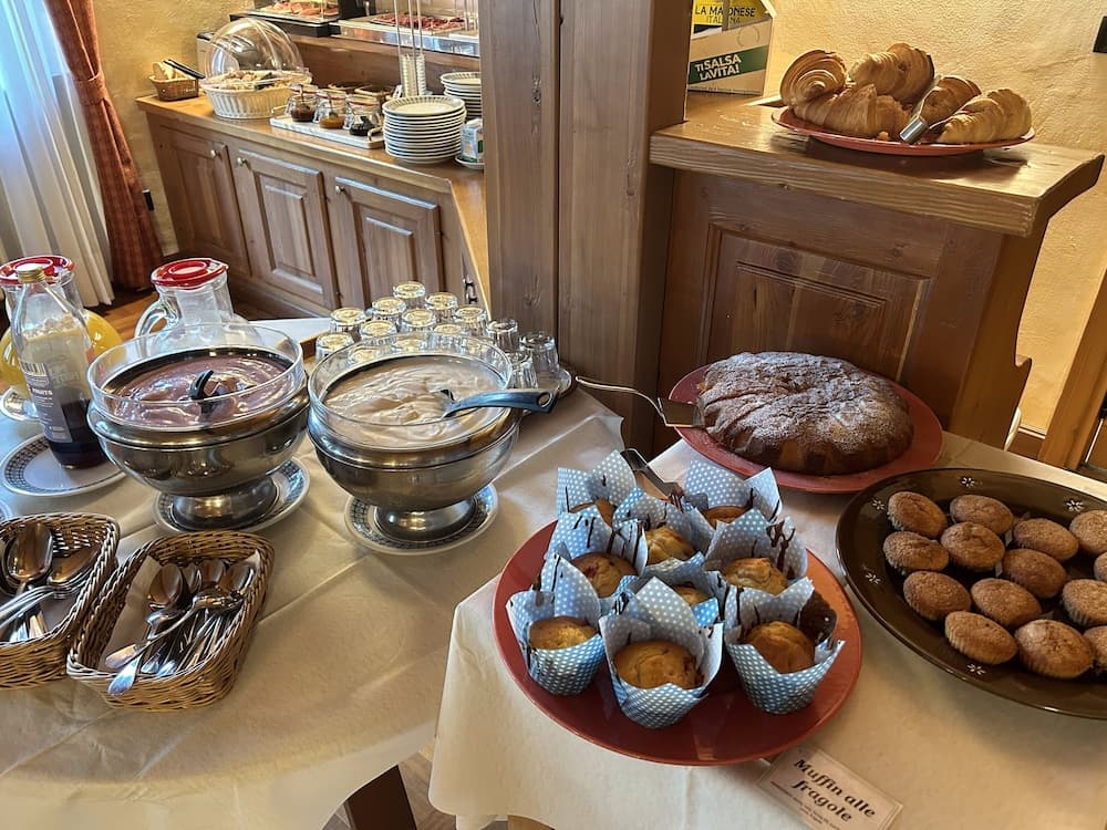 Breakfast buffet