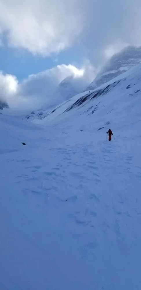 Skiing