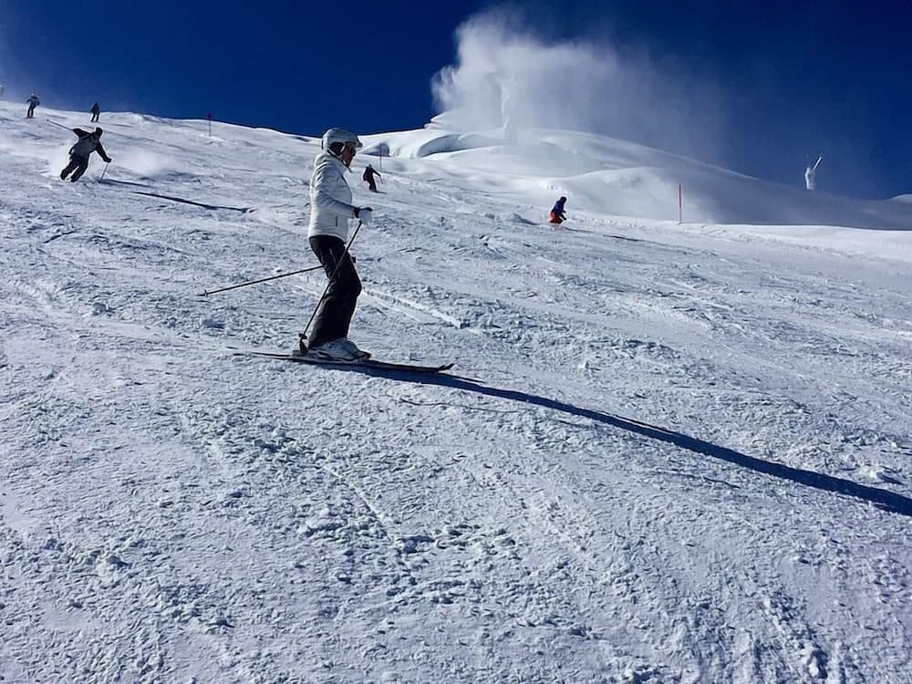 Skiing