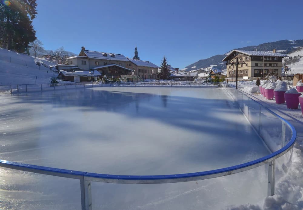 Ice skating