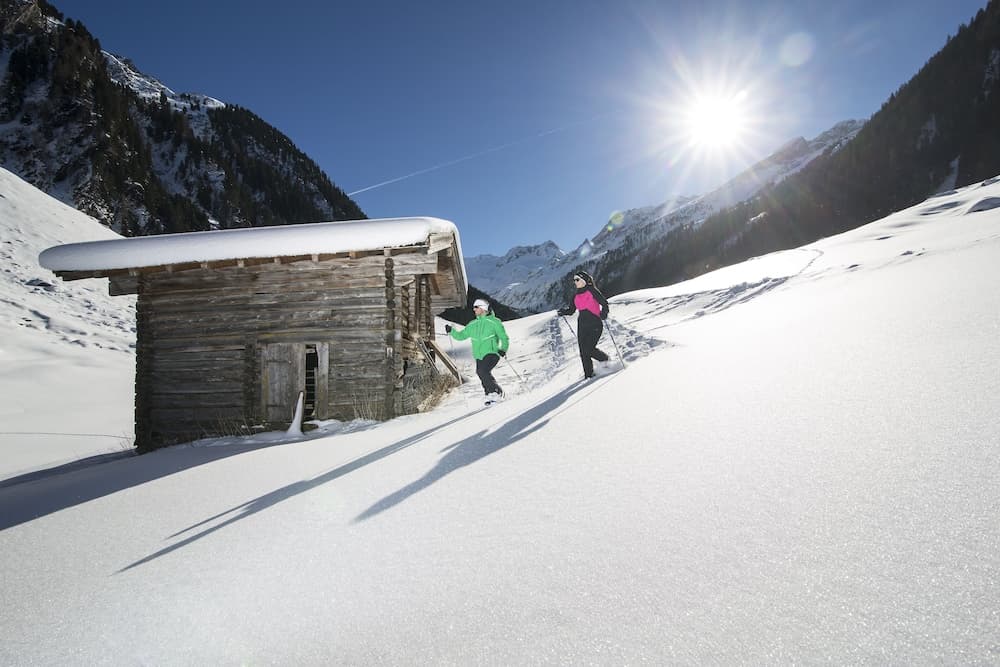 Snowshoeing