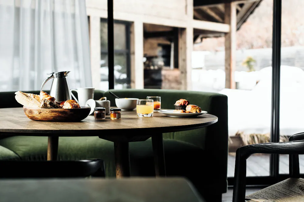 Breakfast area