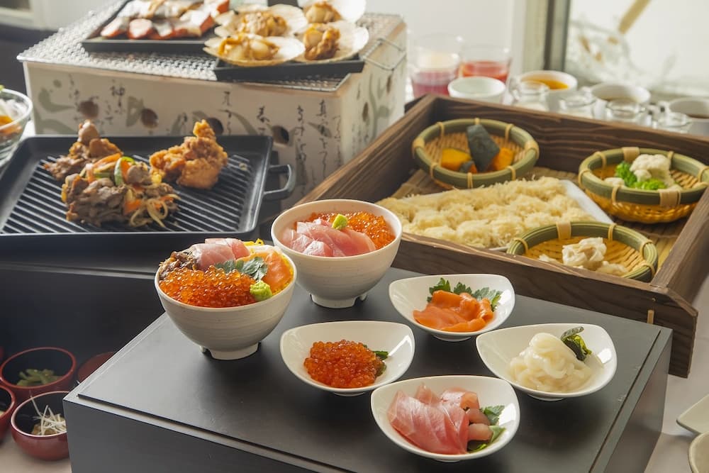 Breakfast buffet