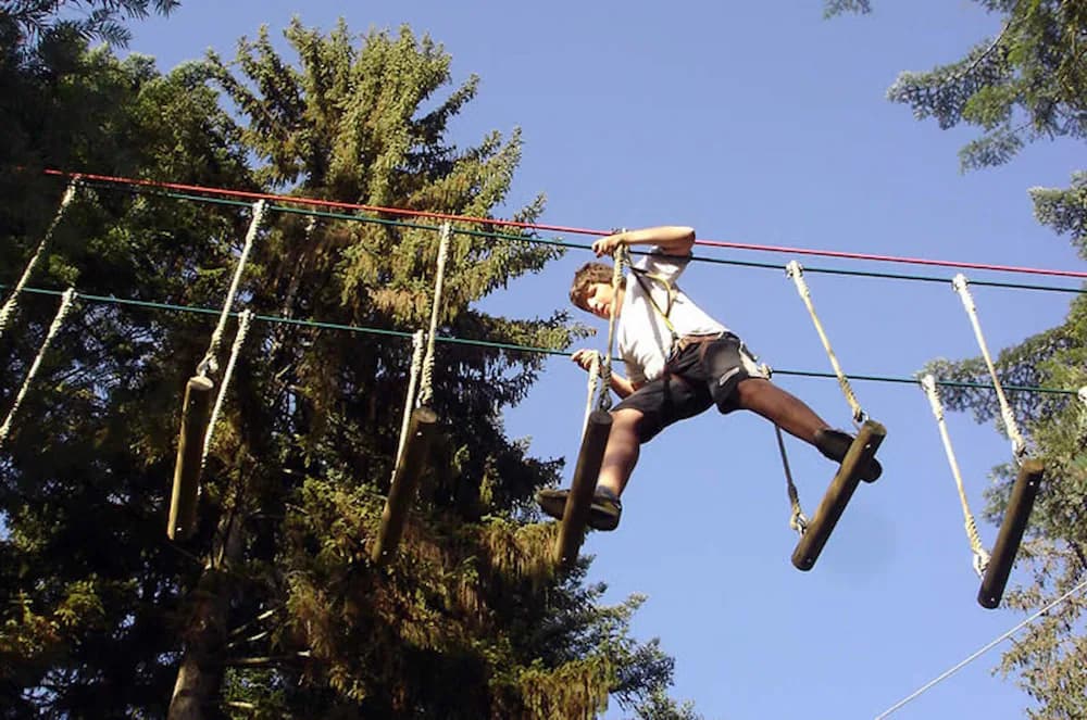 Ziplining