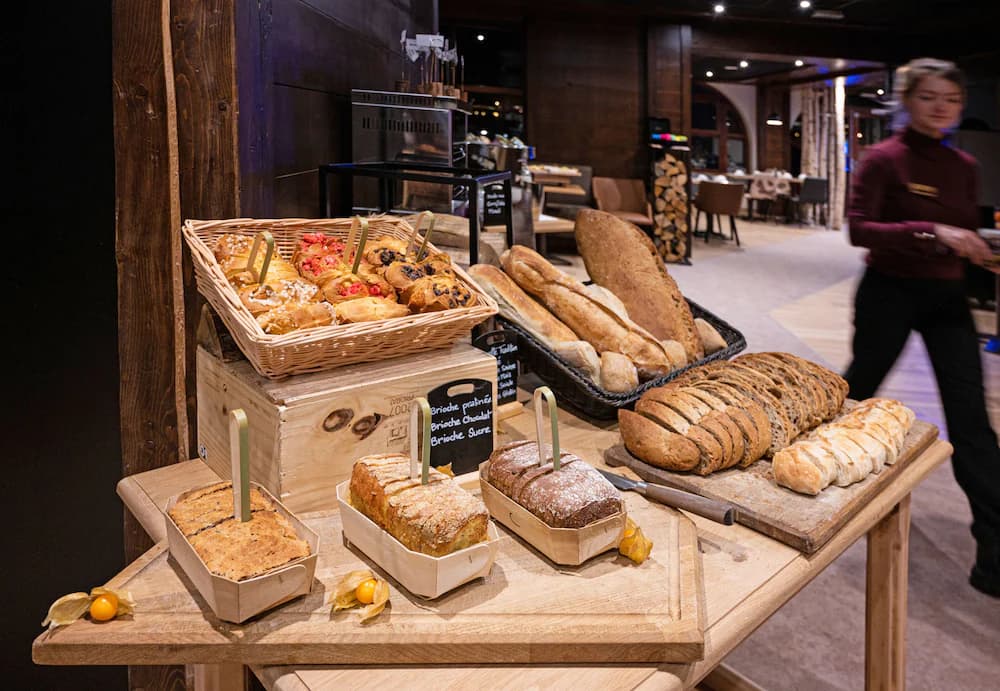 Breakfast buffet