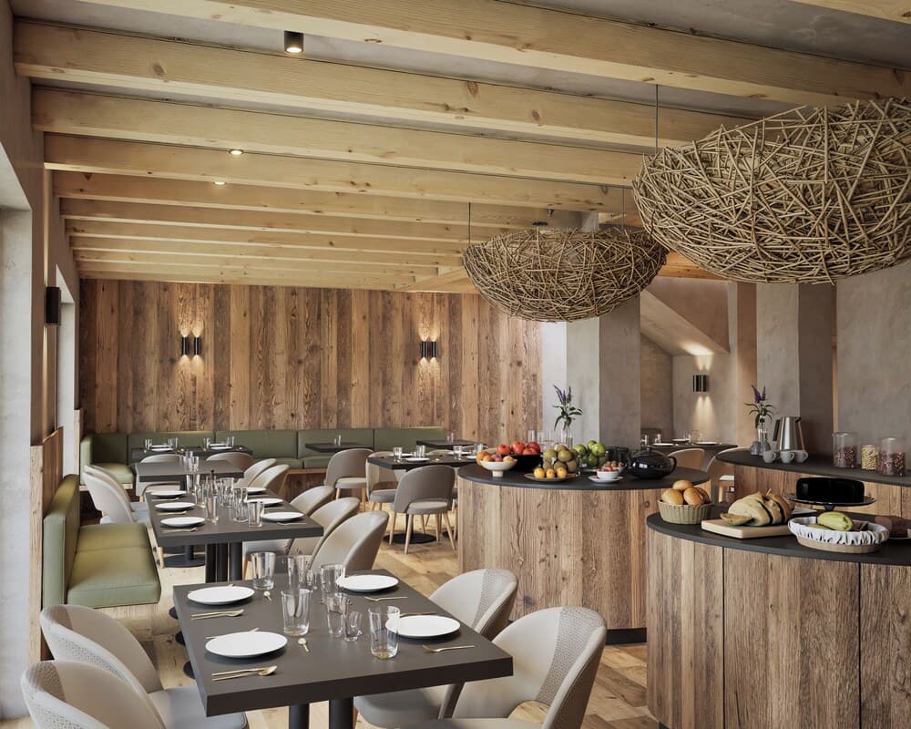 Breakfast area
